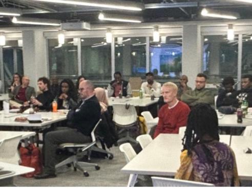 Naaborle Sackeyfio lecture in Chambers Building
