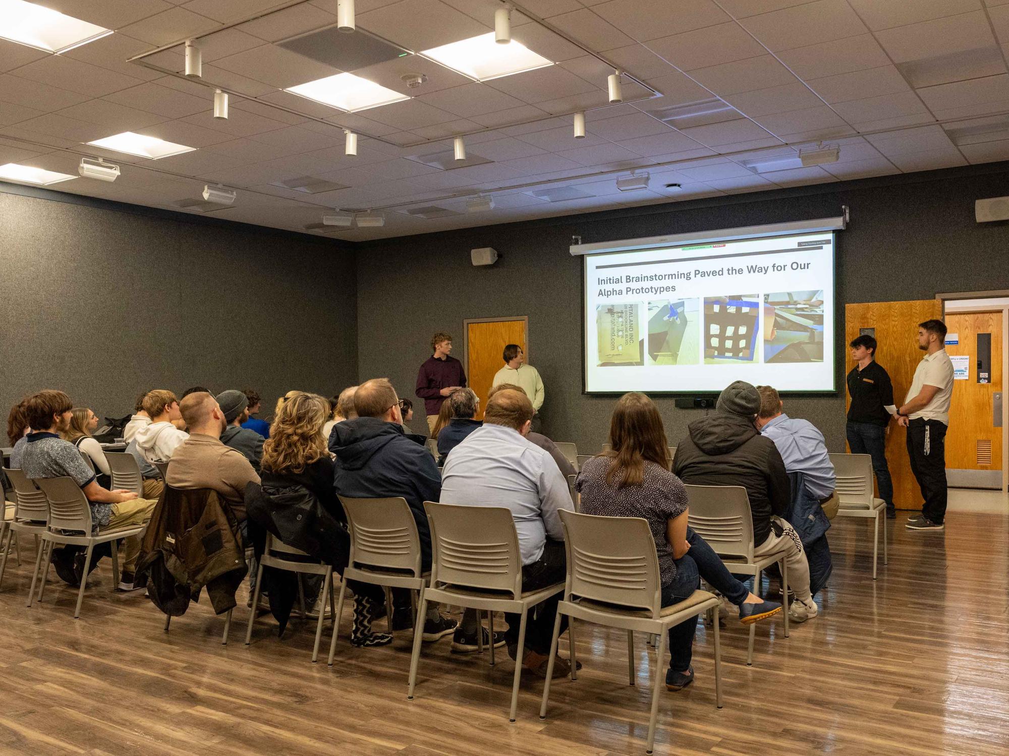  Students showcase climate-resilient power system designs at symposium 