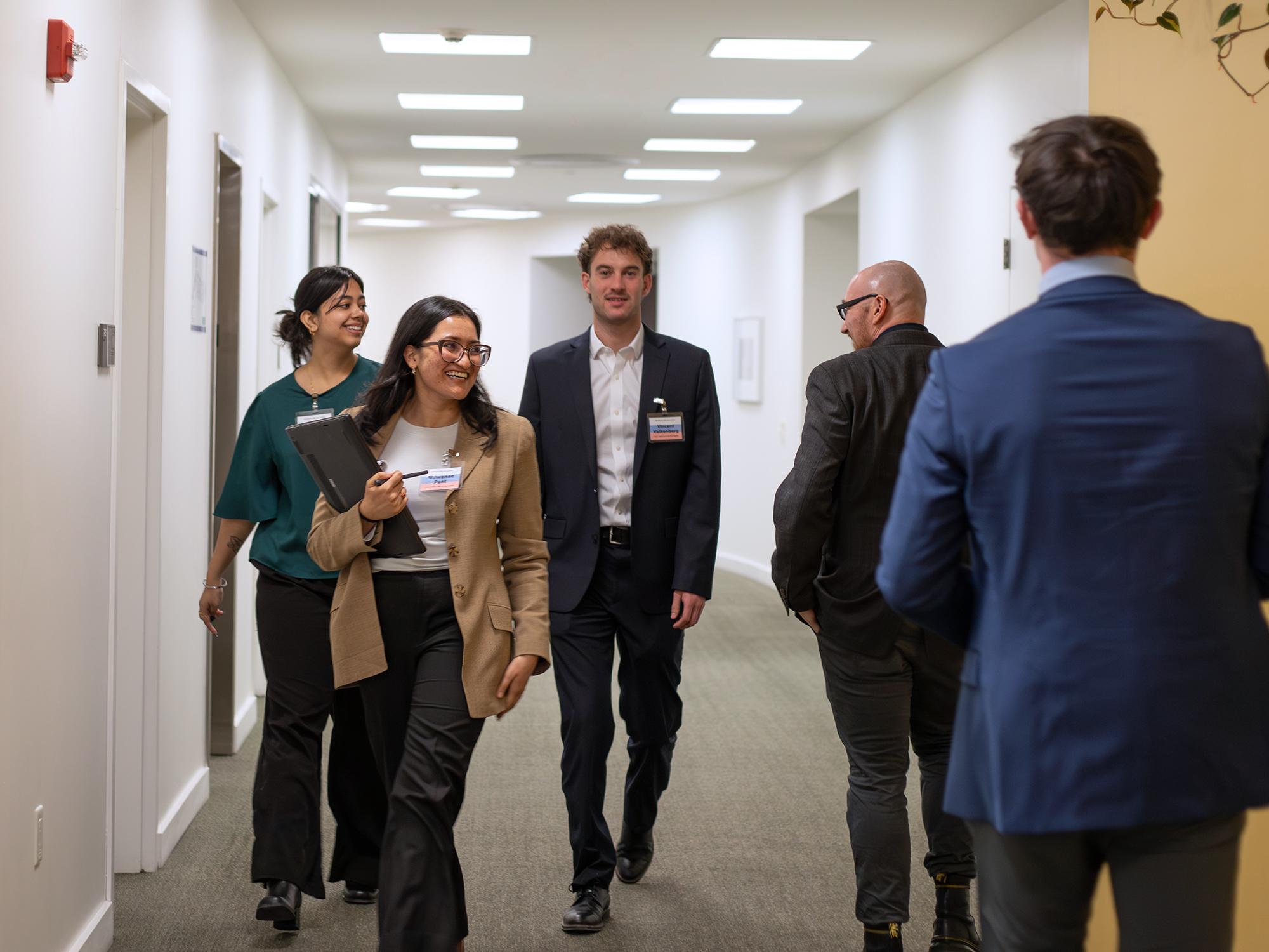 School's global-crisis simulation highlights value of experiential learning