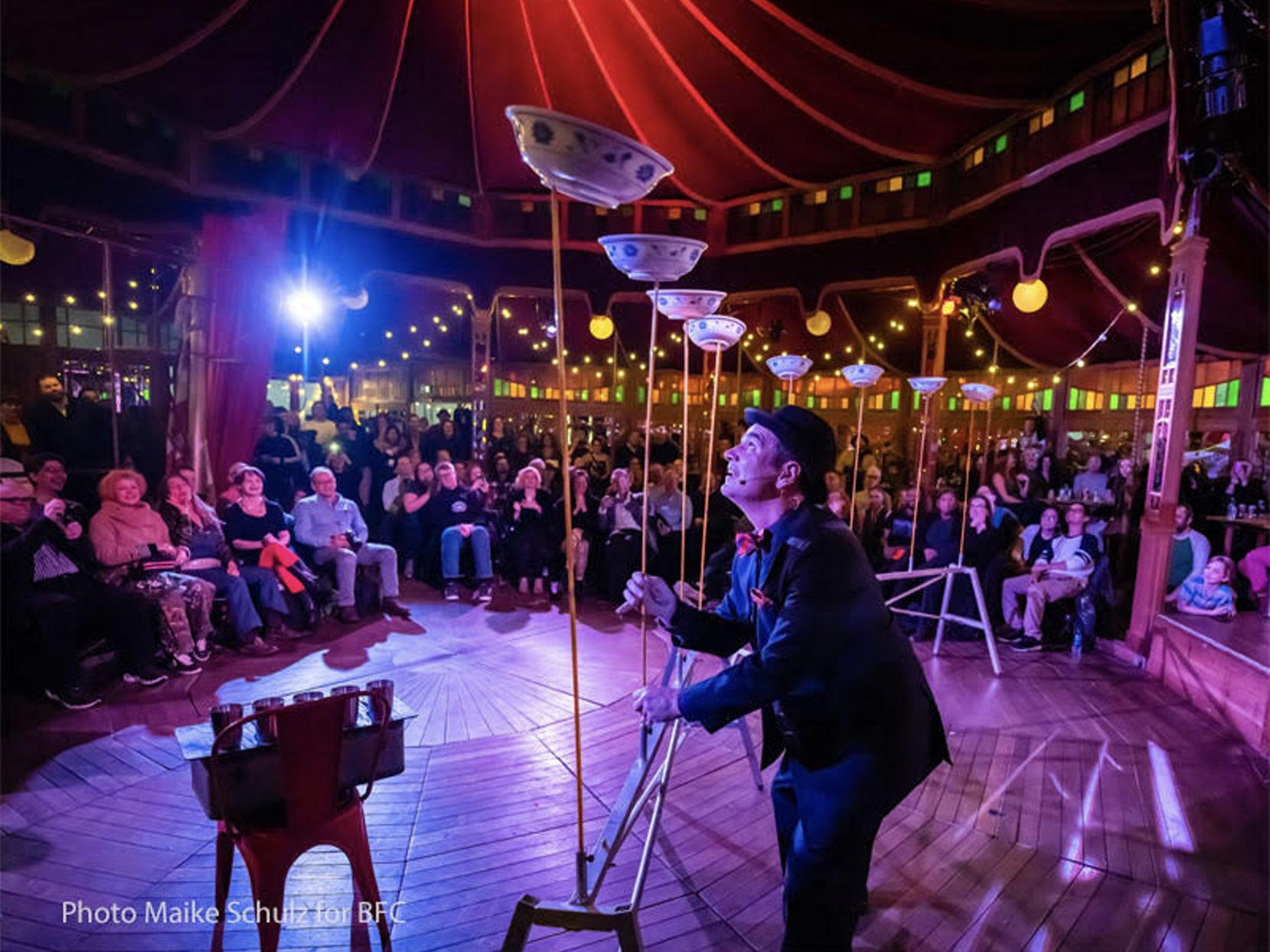 Kulkarni Cultural Series to present Bindlestiff Family Cirkus Dynamic Trio