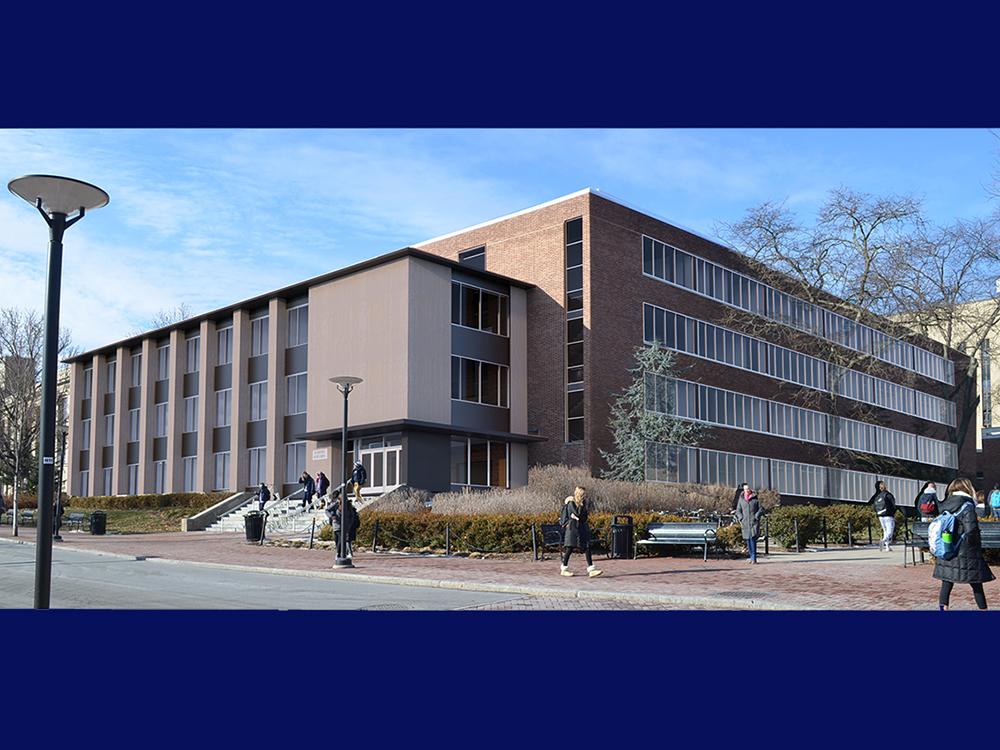 Architect's rendering of Boucke Building