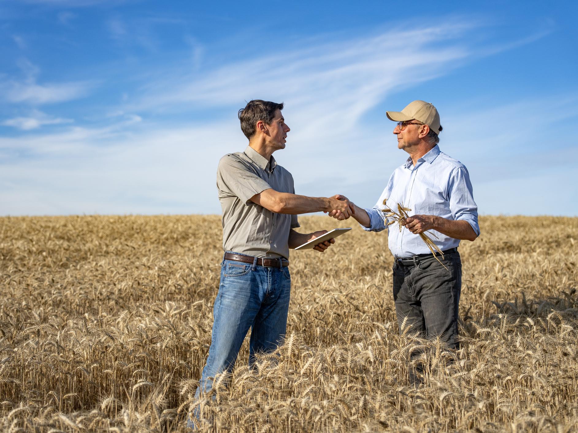 farmer with key informant