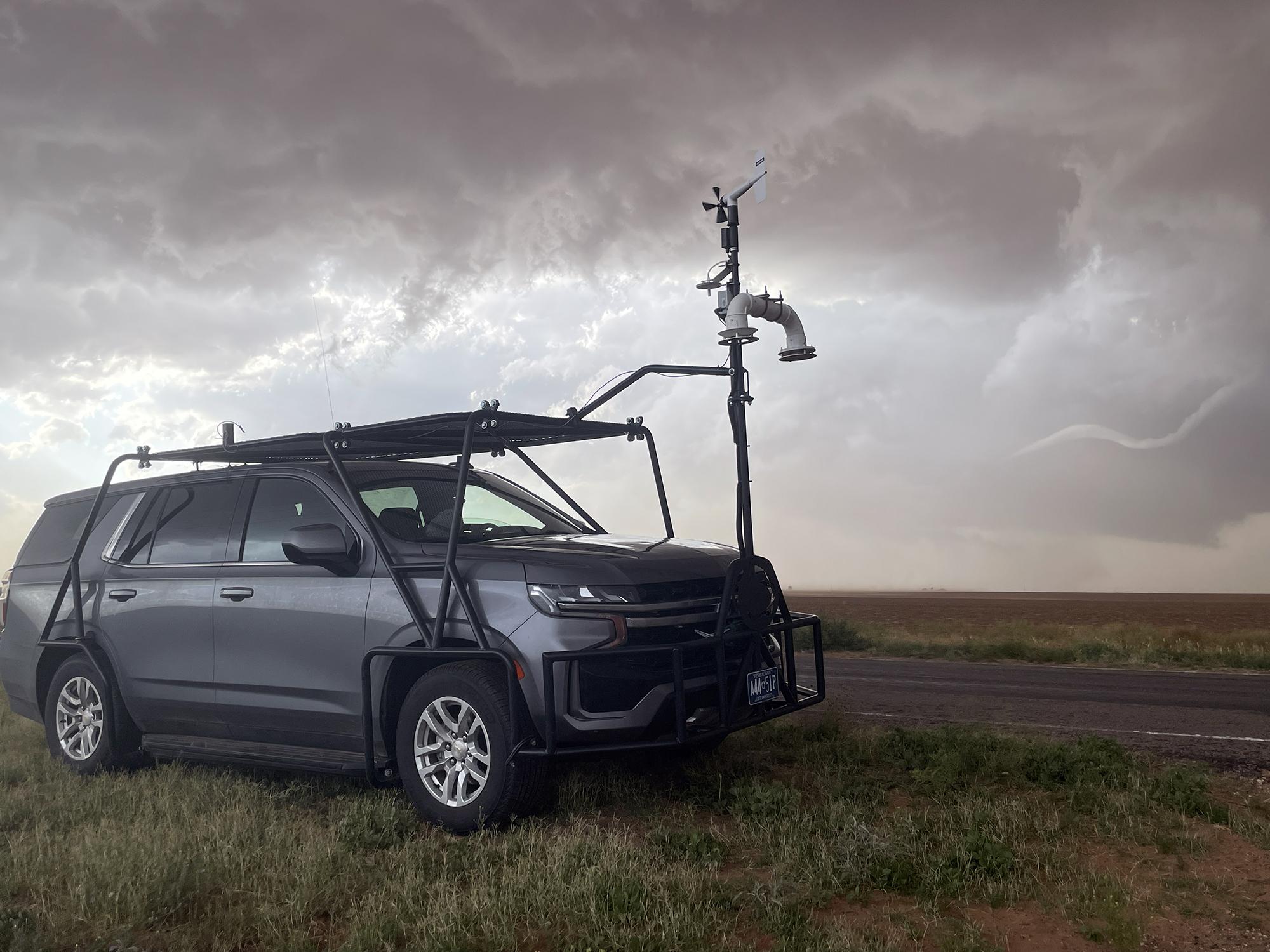 Hail resistant research vehicle