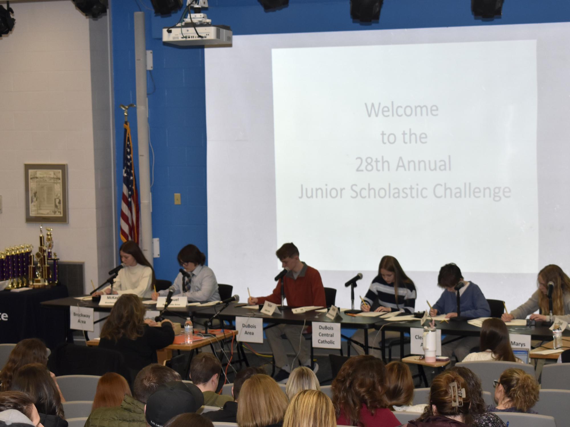 PSU DuBois Junior Scholastic Challenge 