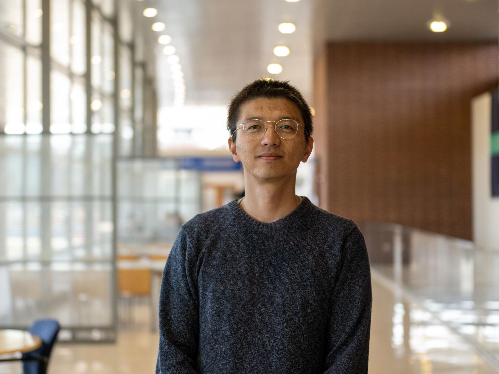 A portrait photo of Larry Cheng, corresponding author on the paper
