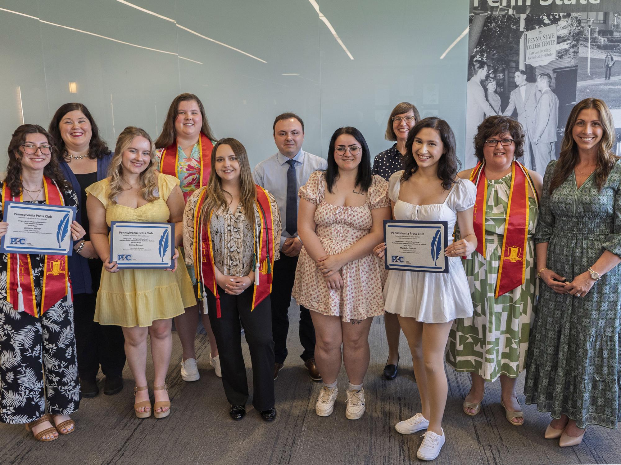  Penn State Scranton Corporate Communication students recognized for achievements 