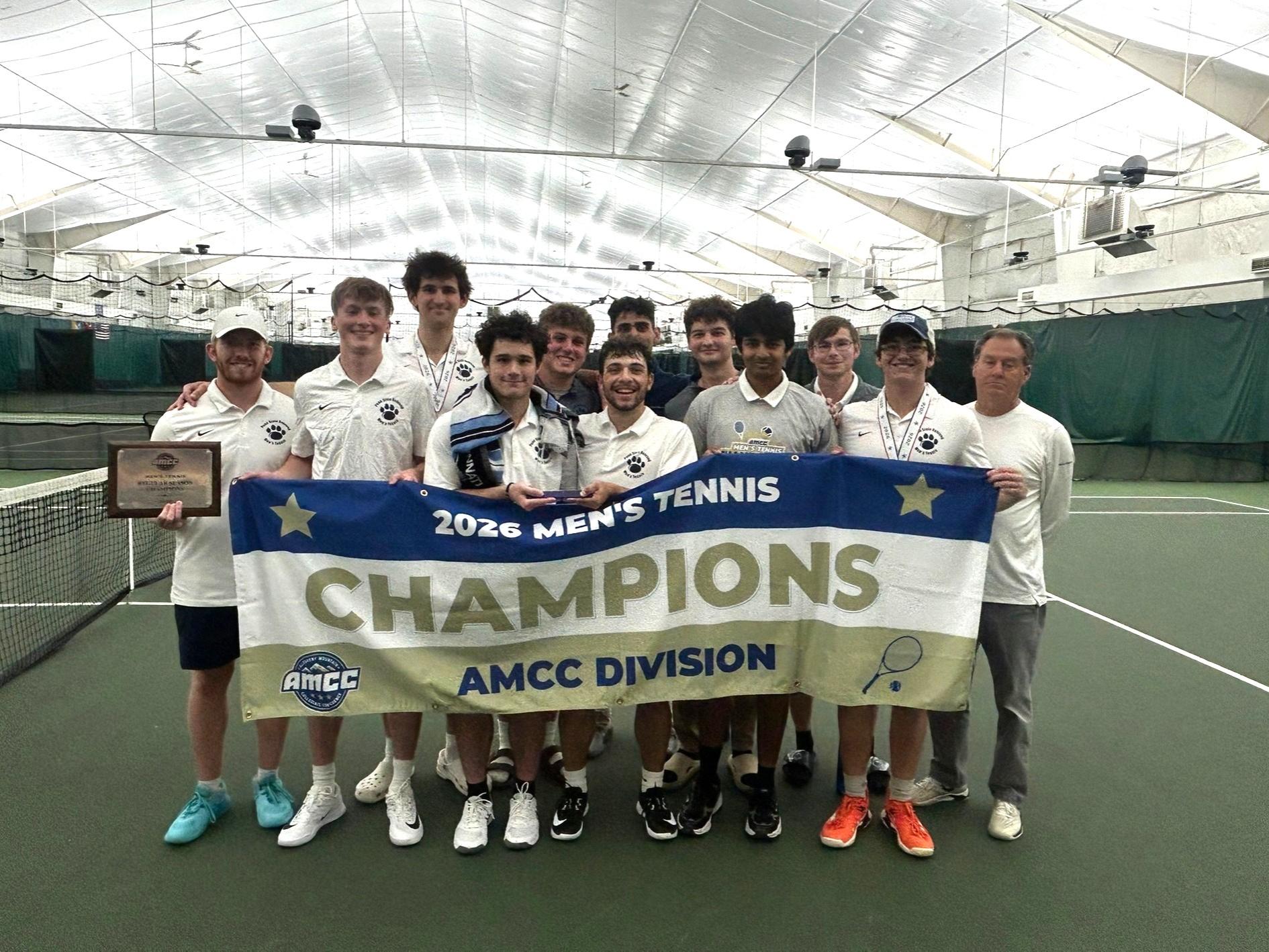  Behrend men’s tennis team wins AMCC championship 