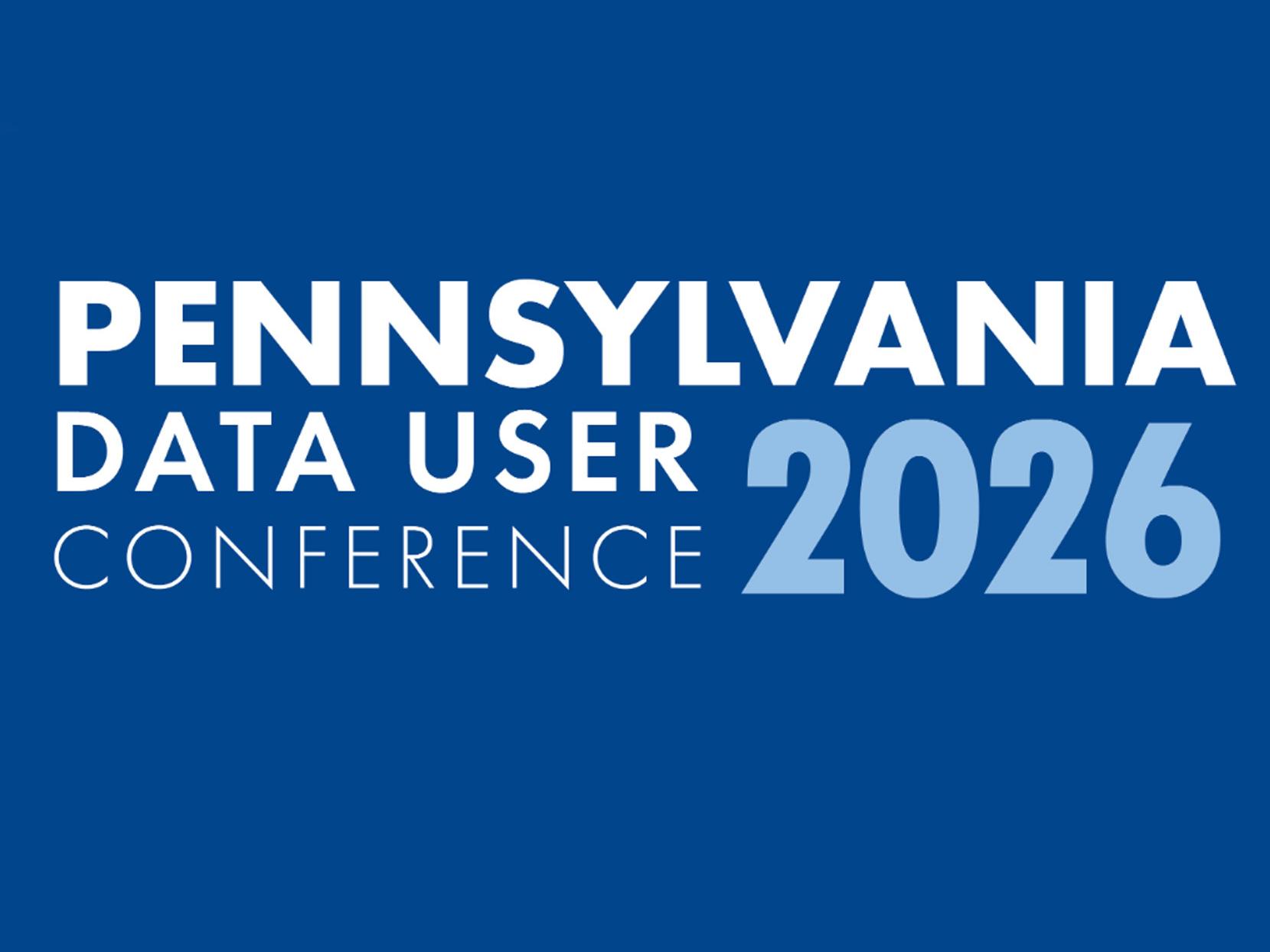PA State Data Center to host Data User Conference on June 4