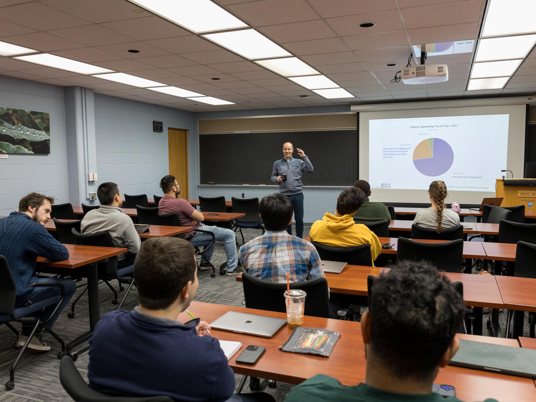 Paul Markowski teaching