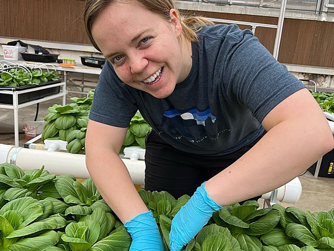 lead author with bok choy