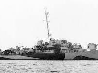 USS Oberrender at sea