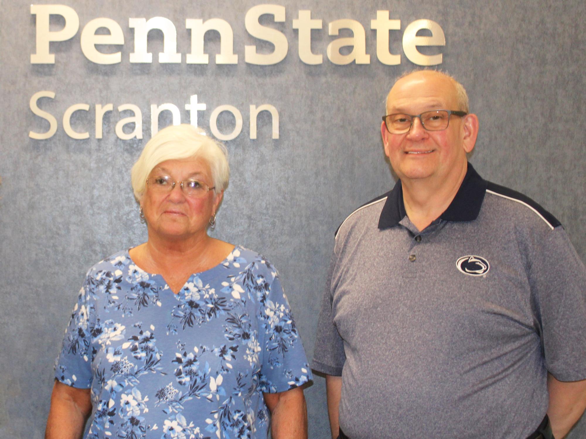 Scranton alumnus Ed Lucy honors former mentor and professor Richard F. Dempsey