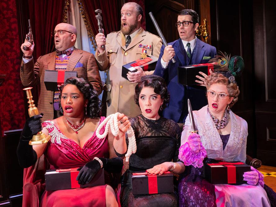 ‘Clue’ actors Zoie Tannous, Kyle Yampiro look to the past for inspiration