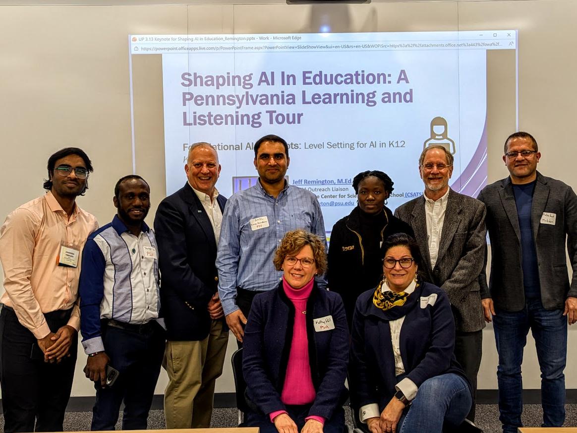  Penn State wraps first listening tour for K-12 leaders to shape AI in education 