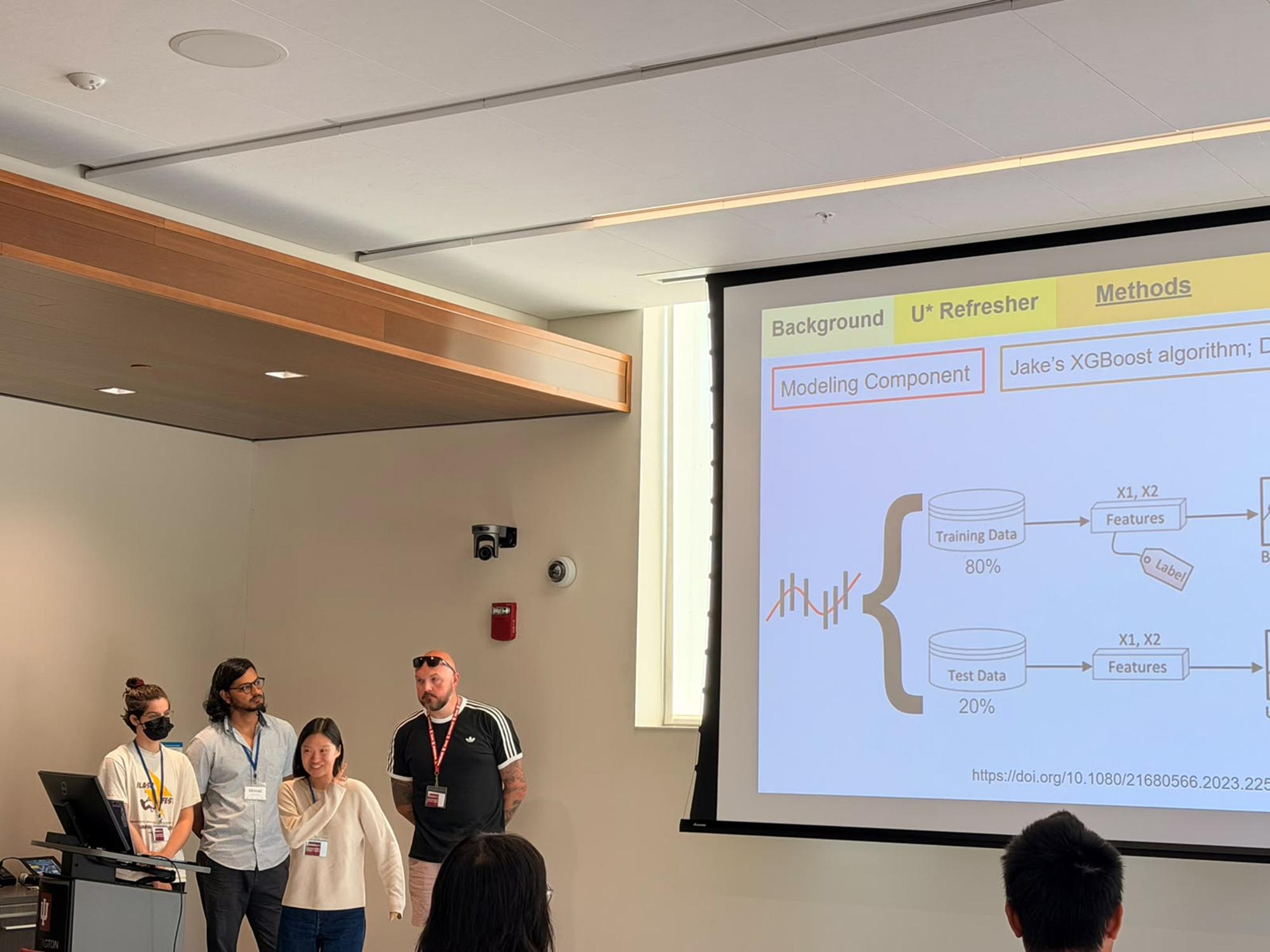 Students present research project