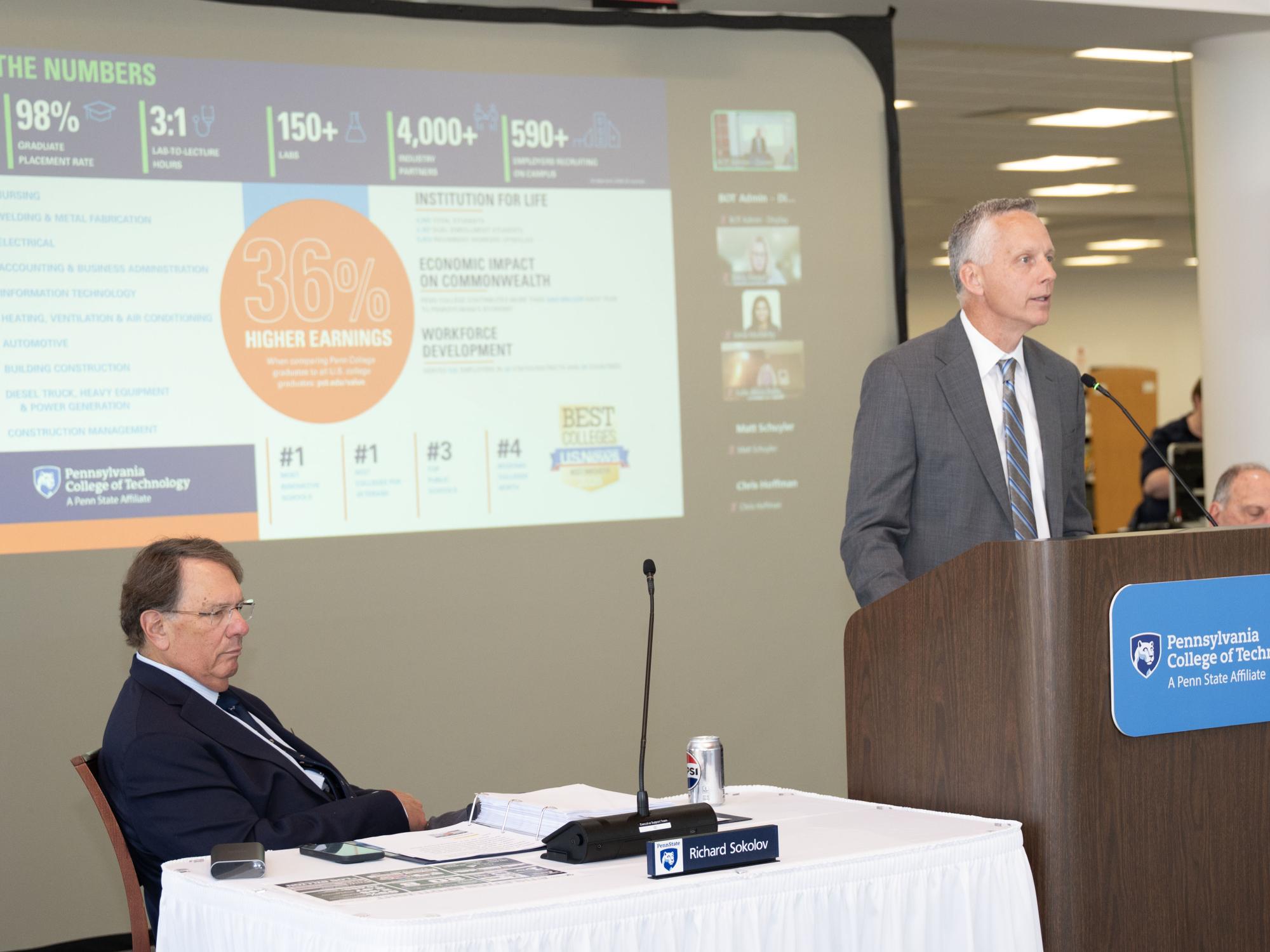 Penn College president talks