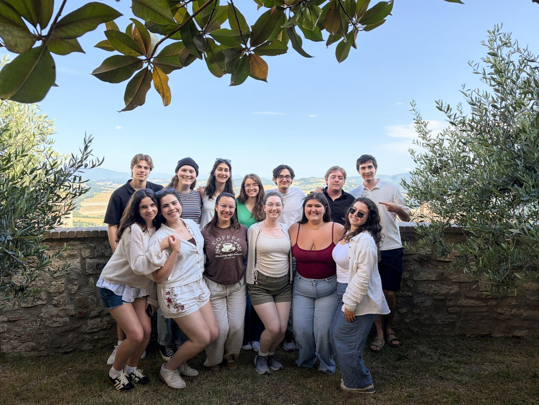 Faculty-led program in Todi, Italy, celebrates 40th anniversary