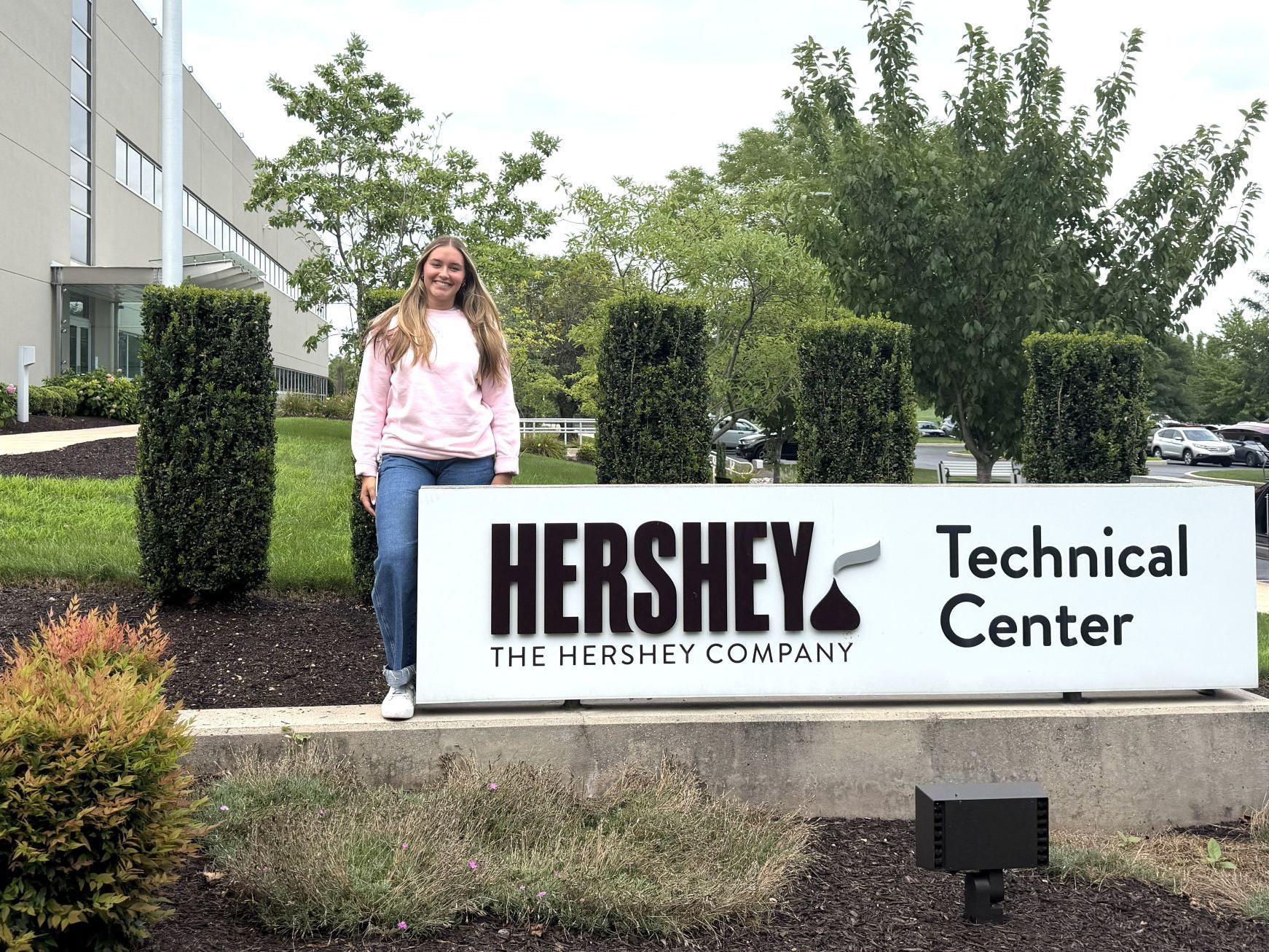 Food science student lands research job with Hershey after two internships