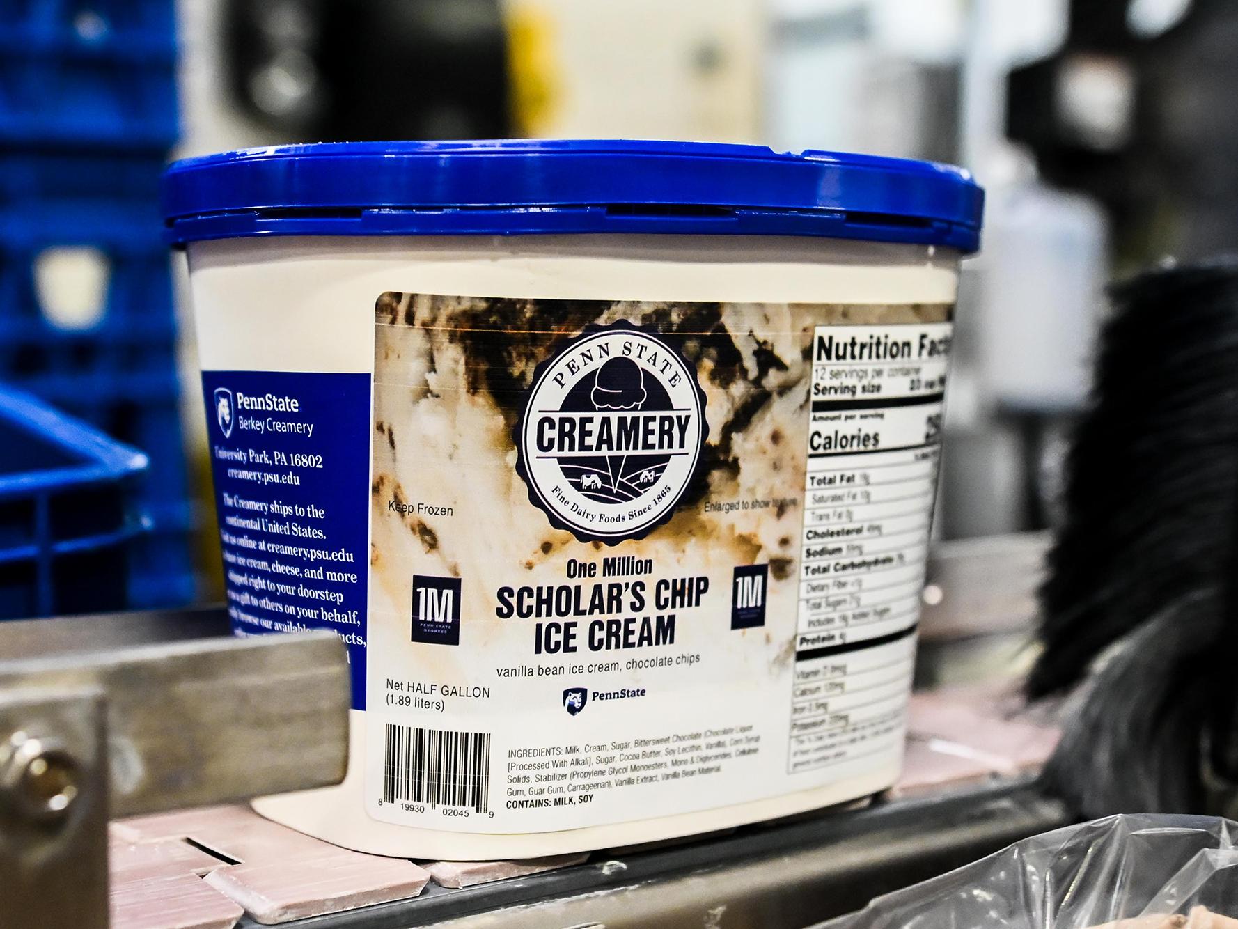 Creamery celebrates one millionth Penn State degree with commemorative ice cream