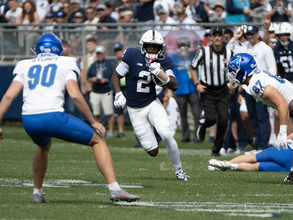 Defenders stalk running back