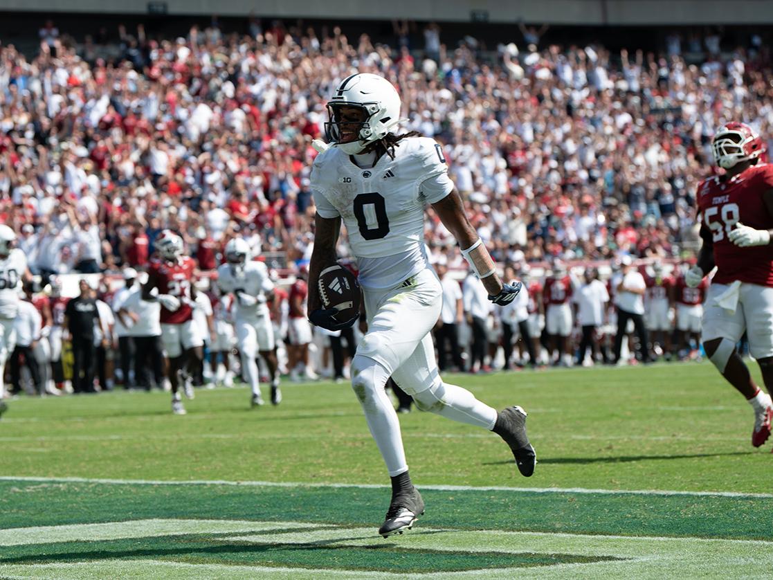 Player scores a touchdown