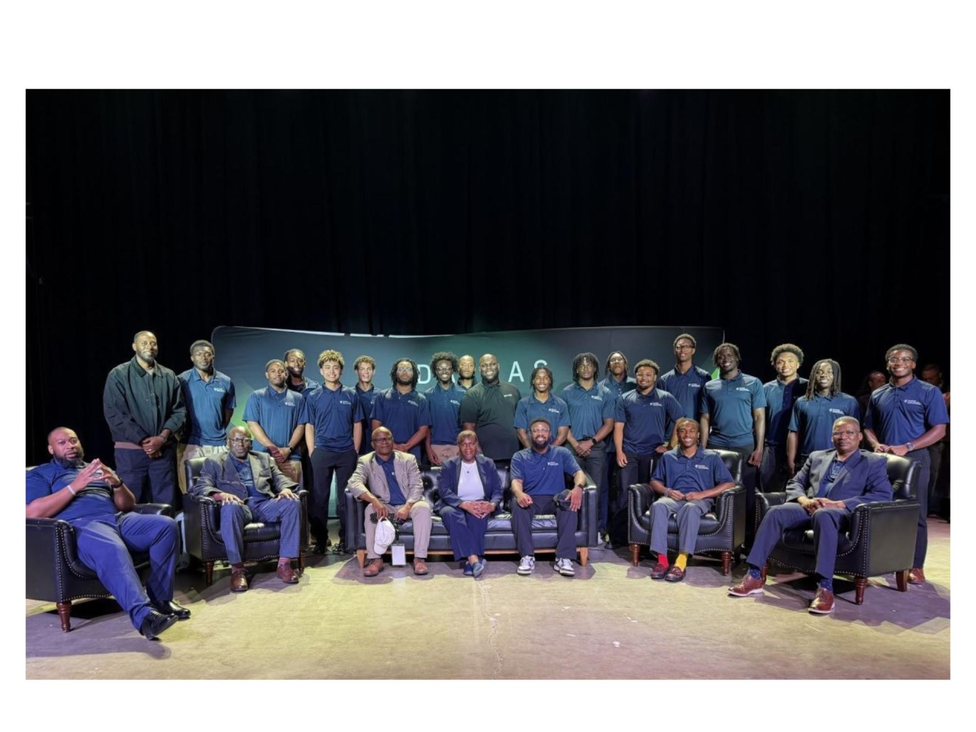 IST students build connections, leadership skills at BLK Men in Tech conference