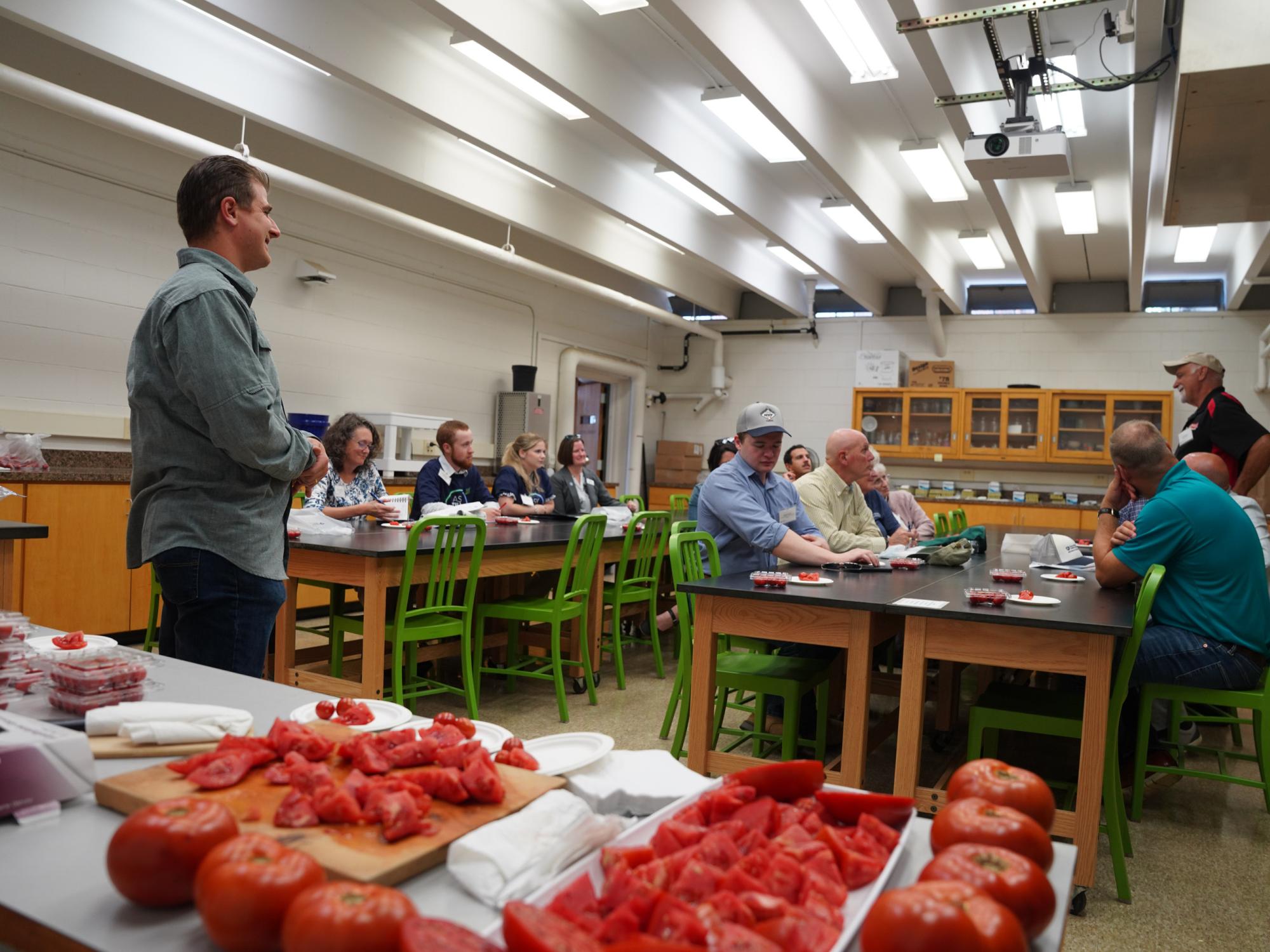 Tomato breeding talk