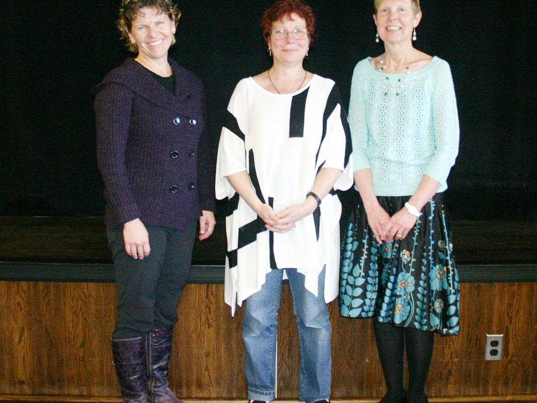 Penn State Hazleton employees marking 20 years of service. 