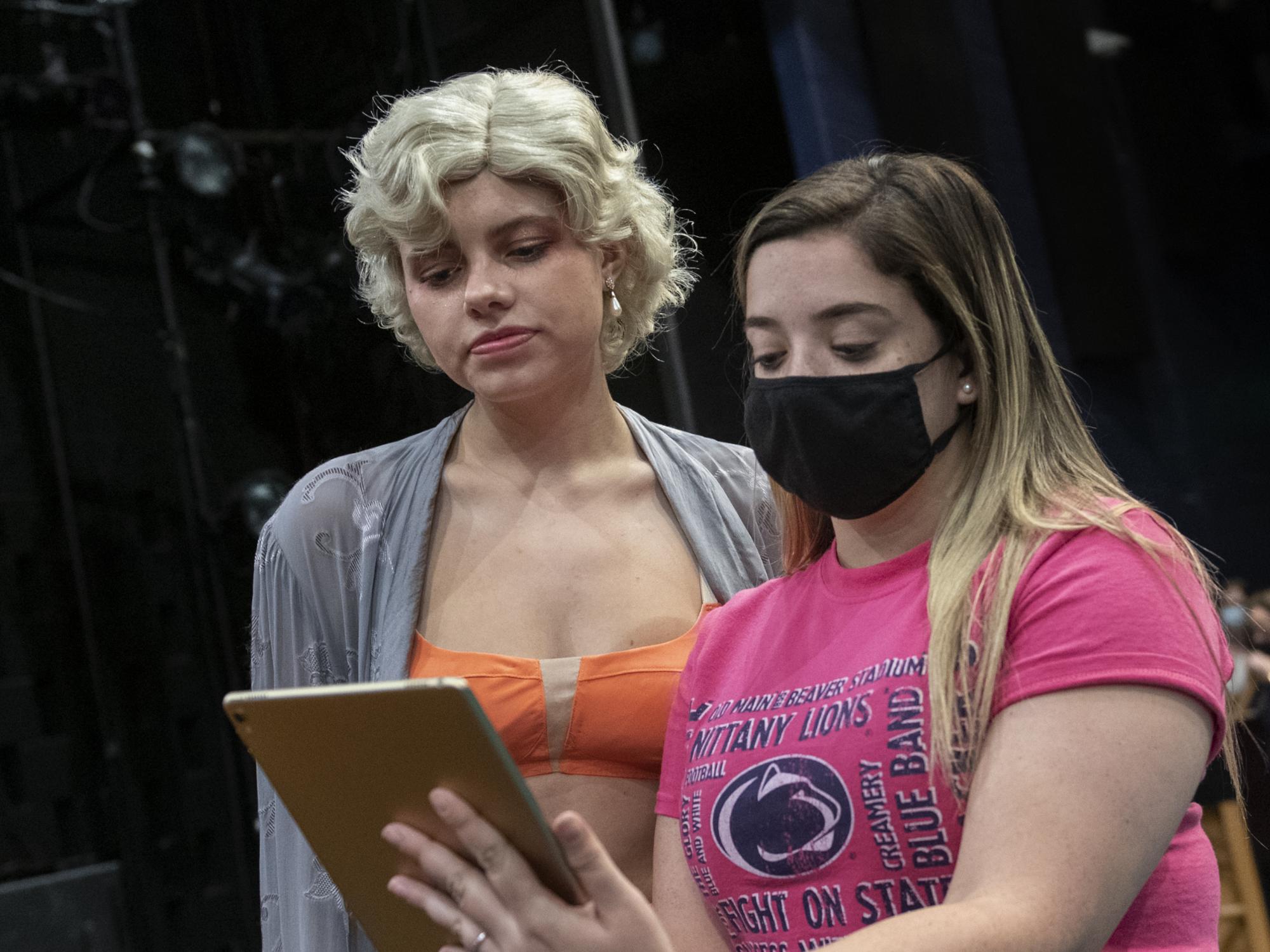stage manager Sierra Lucas
