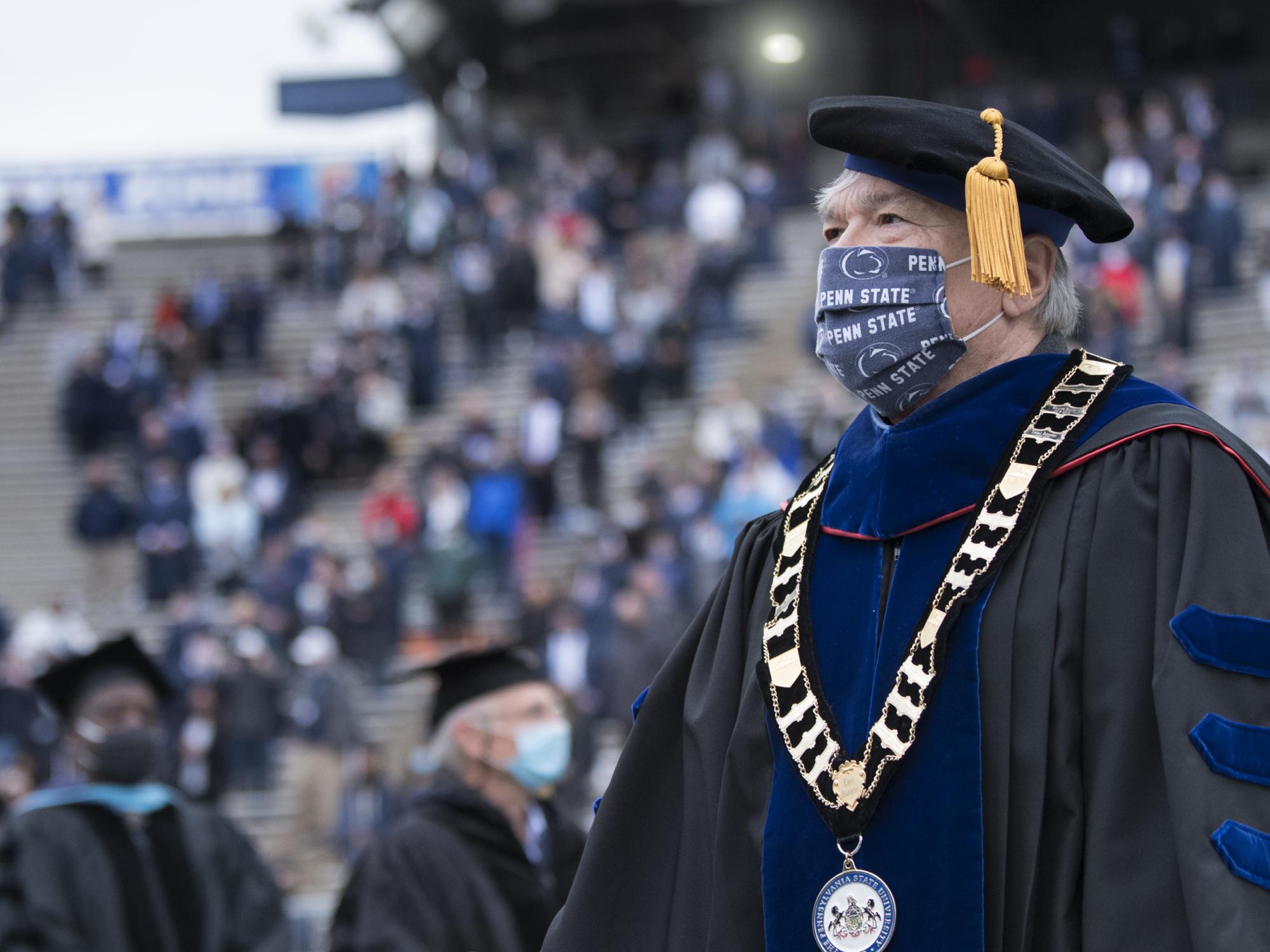President Barron at Commencement