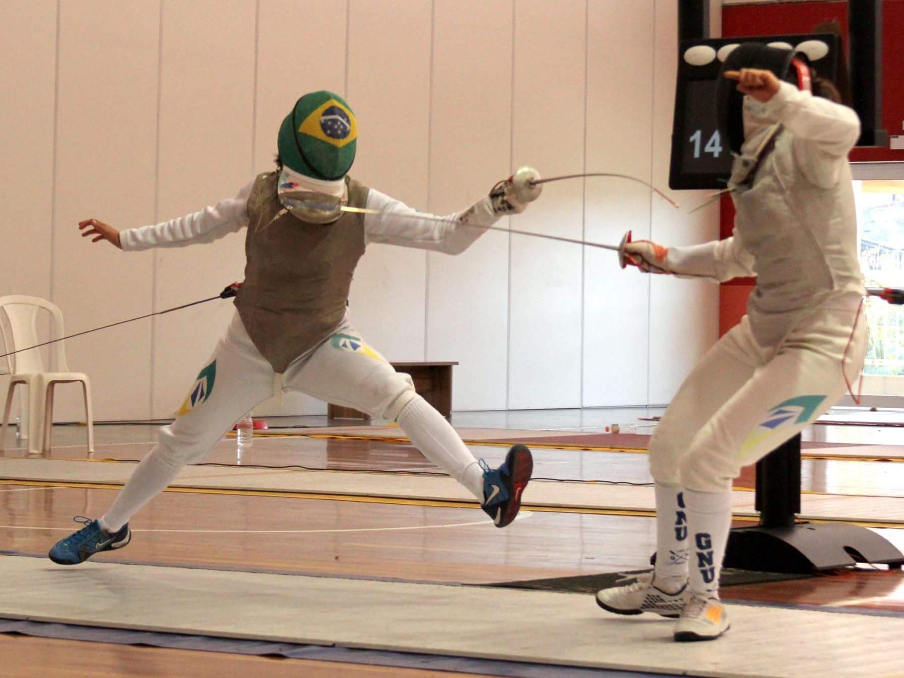Brazilian fencer Bia Bulcão