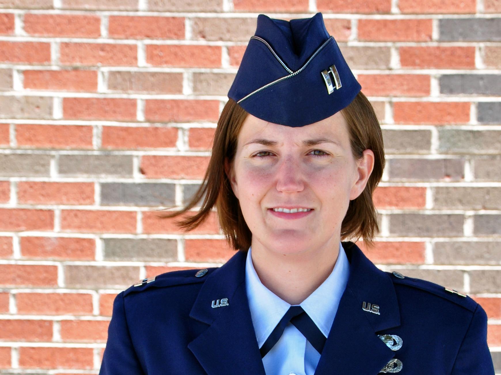 Lauren Maloney in uniform