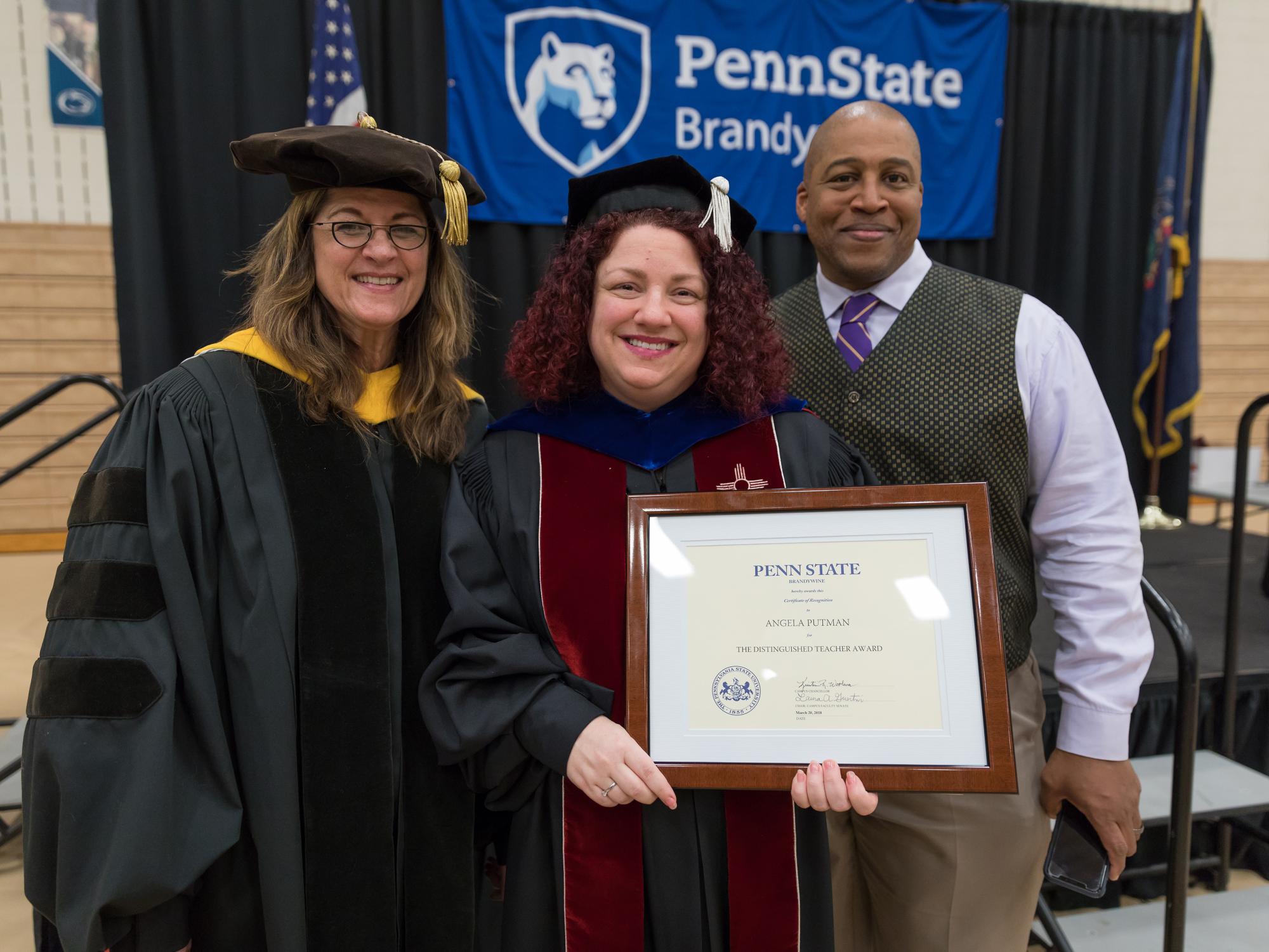 Angela Putman of Penn State Brandywine