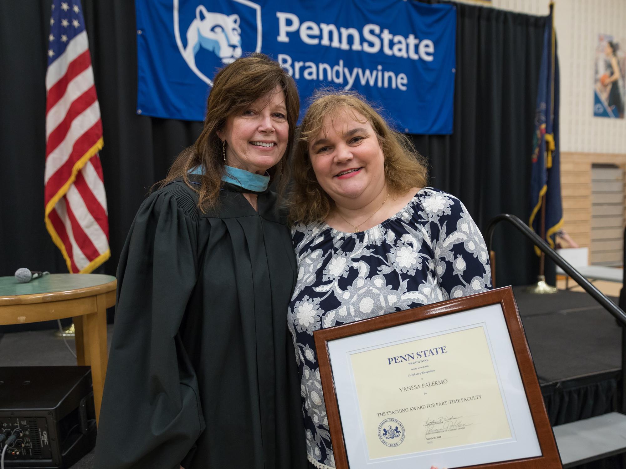 Vanesa Palermo of Penn State Brandywine