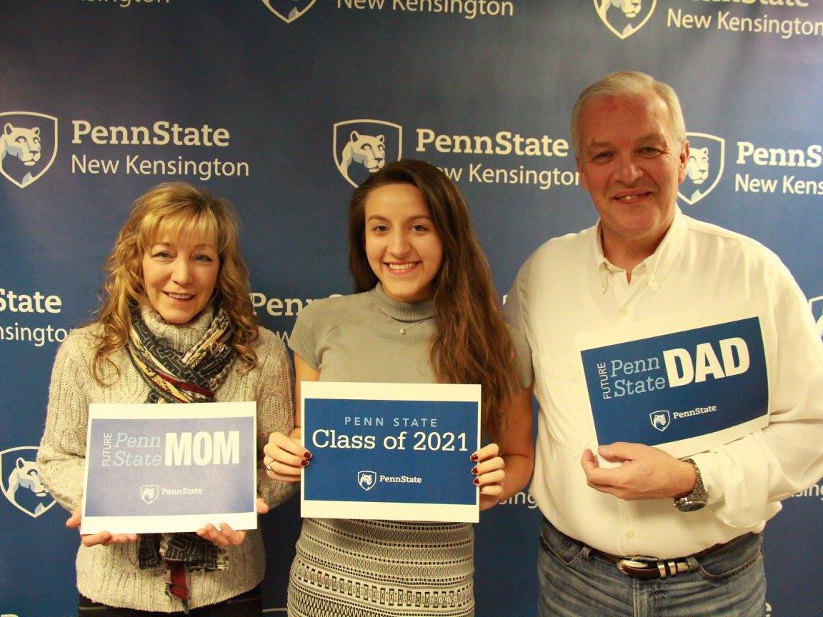 Students and family