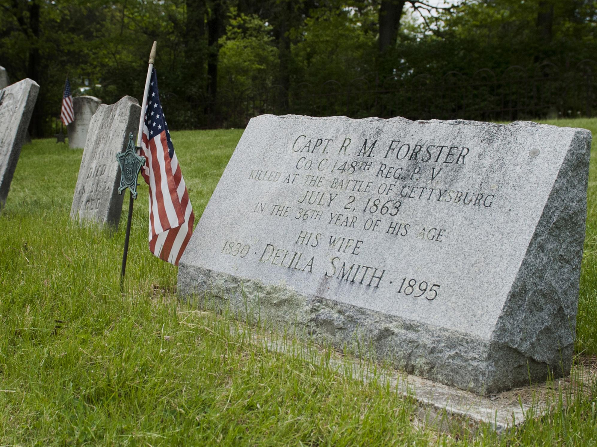 Grave of Capt. RH Forster