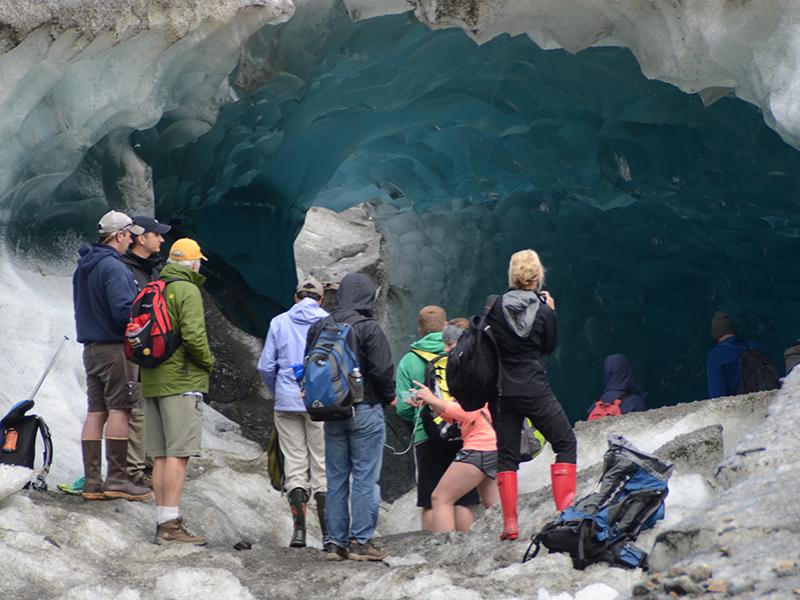 Mendenhall ice cave