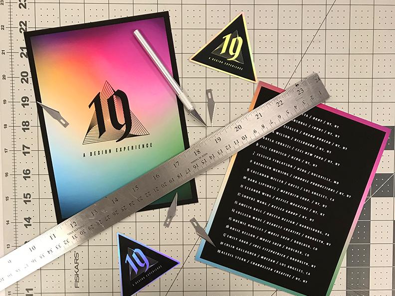 Poster concept for the Design Experience branding campaign
