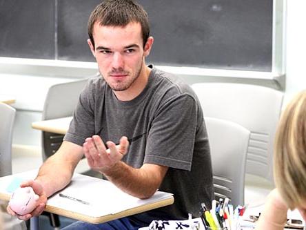 Penn State Mont Alto Freshman Matt Brake.