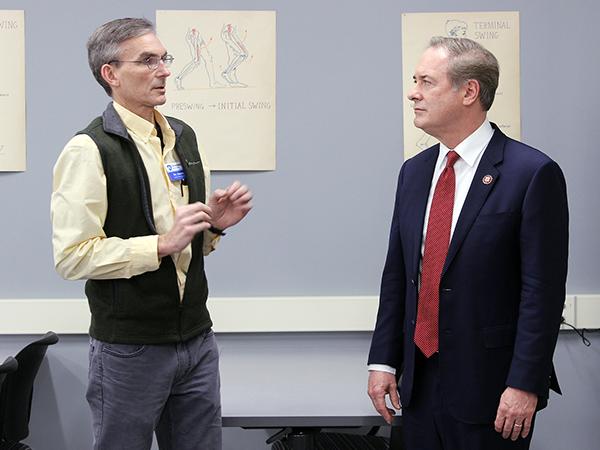 Dr. Dan Dandy with Rep. John Joyce