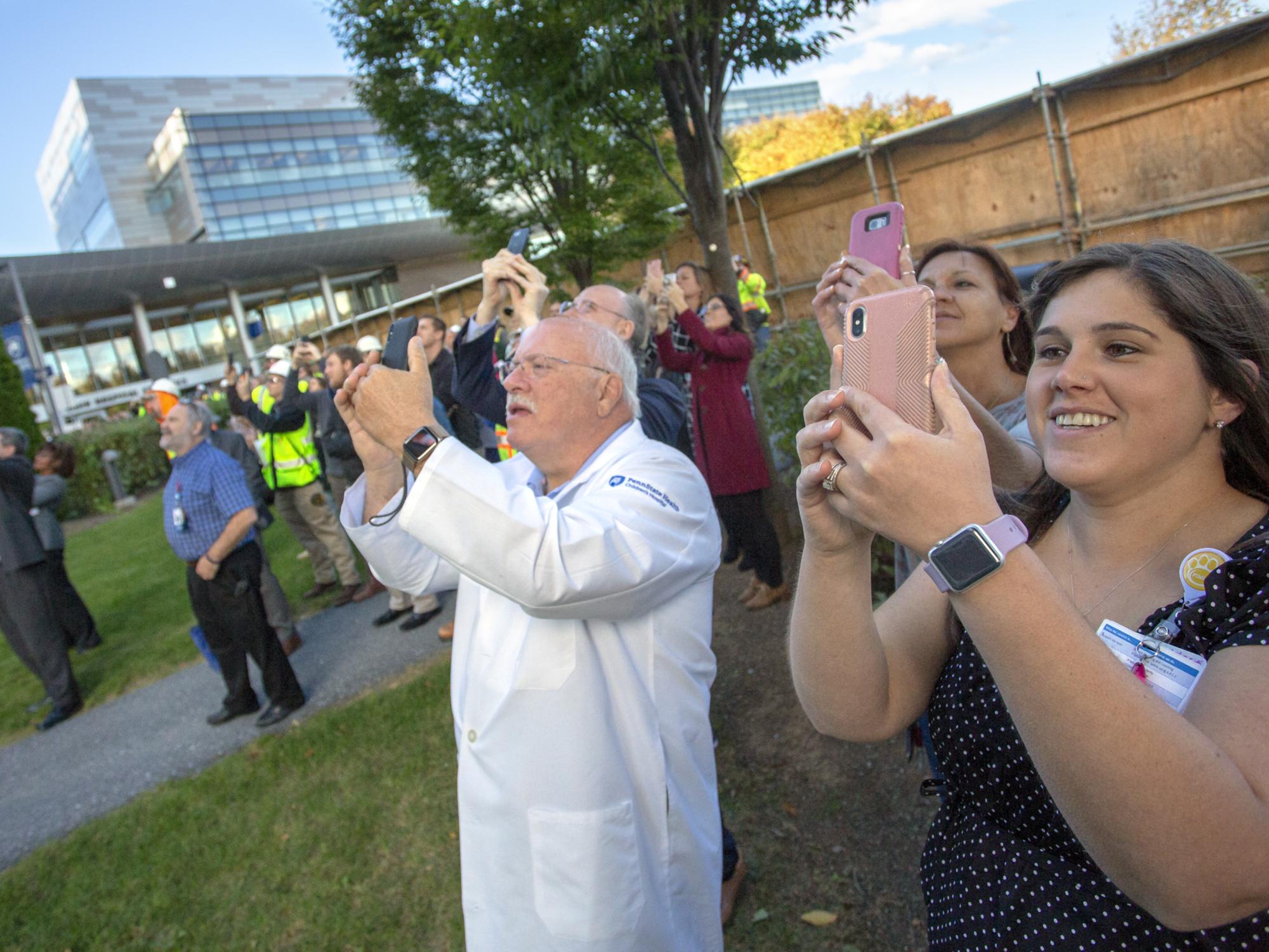 "Topping Off" ceremony at Penn State Children's Hospital