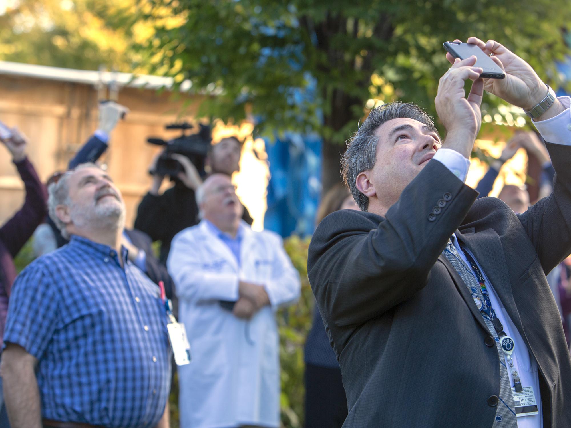 "Topping Off" ceremony at Penn State Children's Hospital