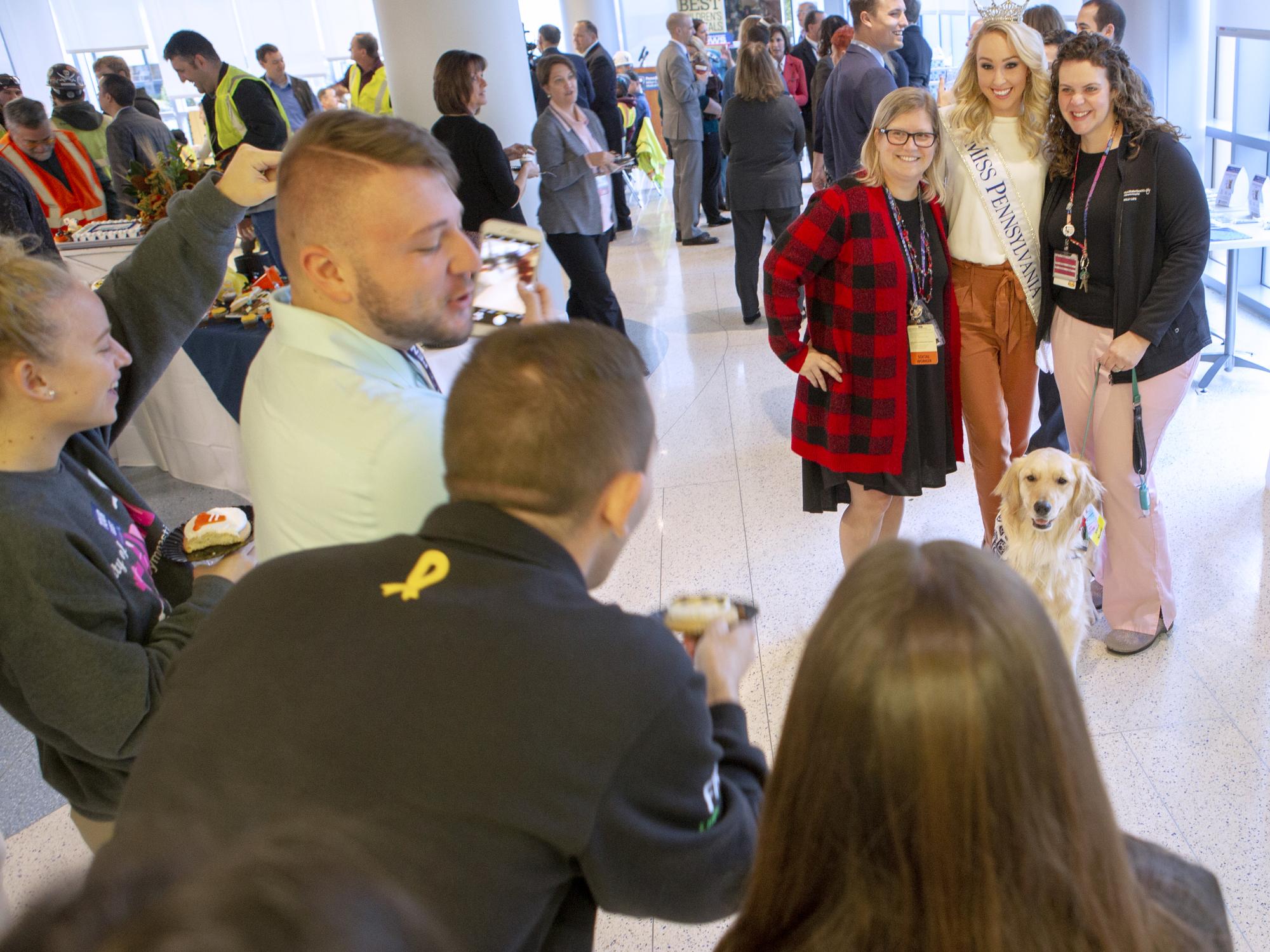 "Topping Off" ceremony at Penn State Children's Hospital