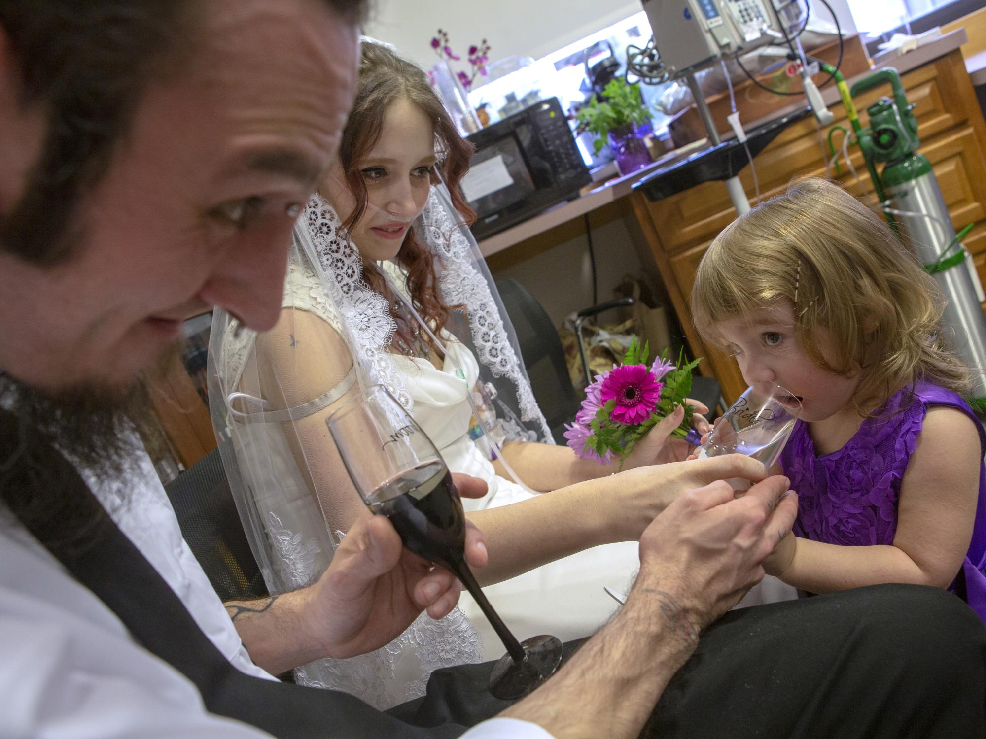 Wedding at the Milton S. Hershey Medical Center