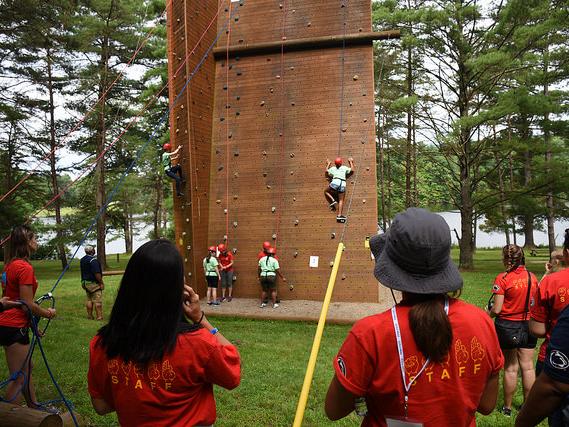Summer Academy Rock Climbing