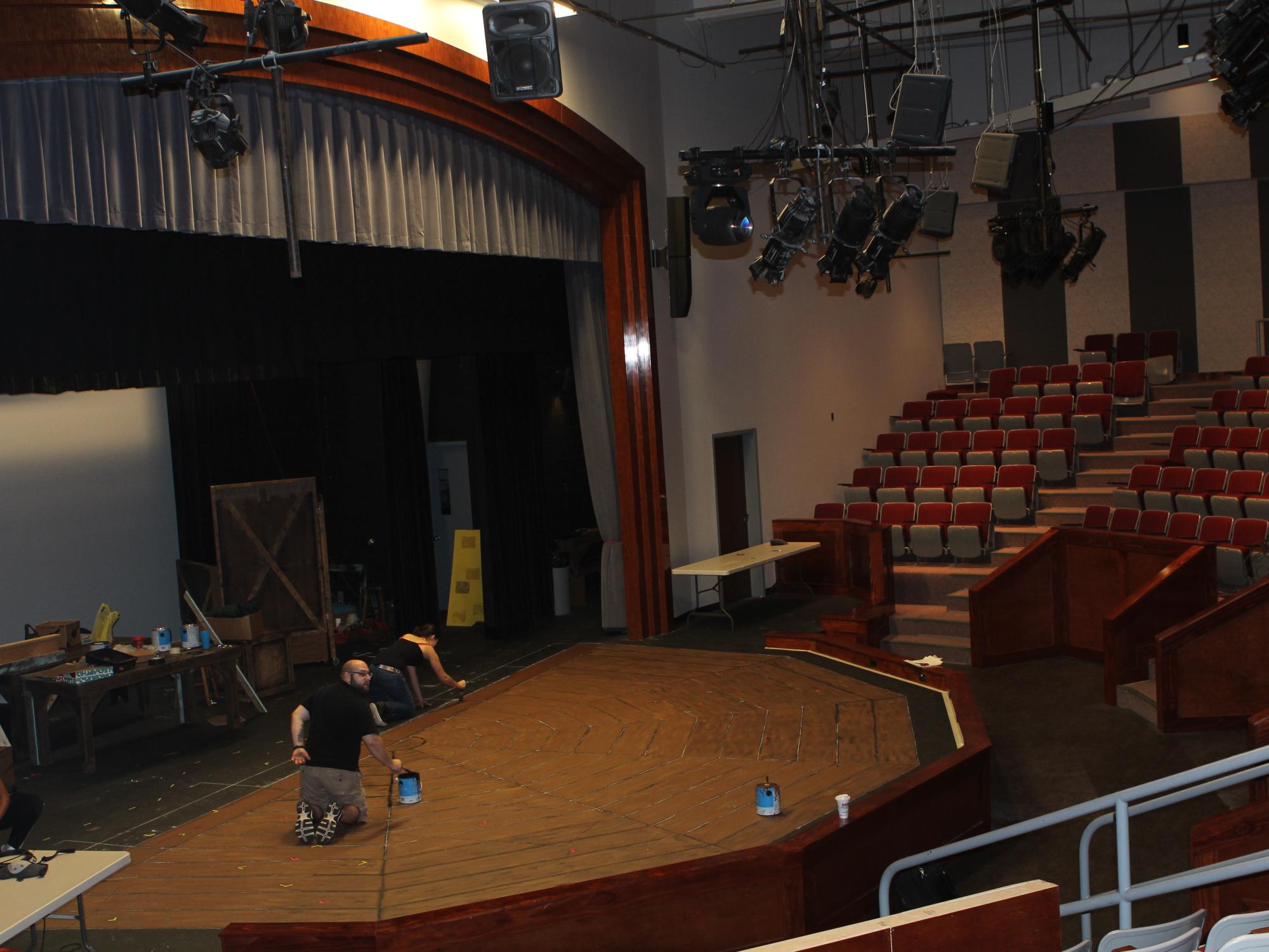 Theatre stage