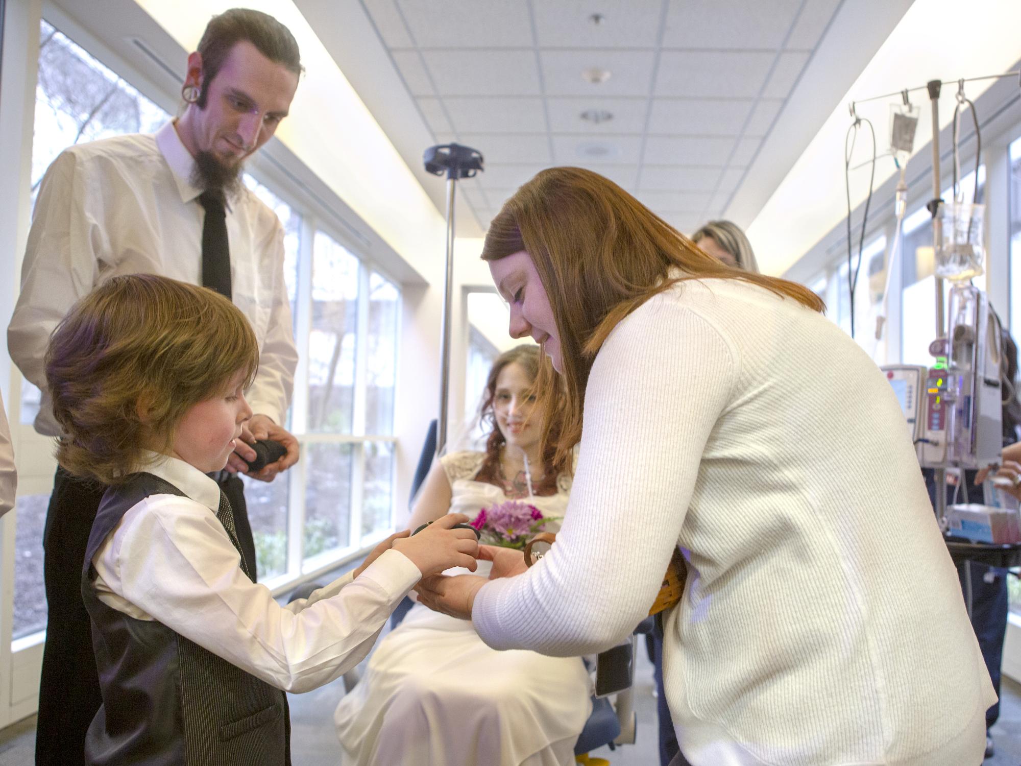 Wedding at the Milton S. Hershey Medical Center