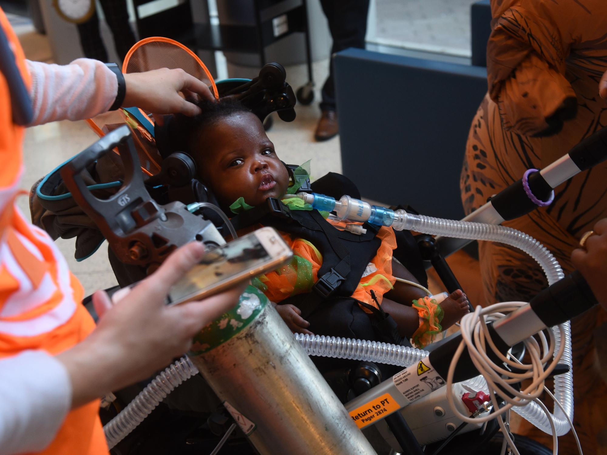 Halloween Parade at Penn State Children's Hospital