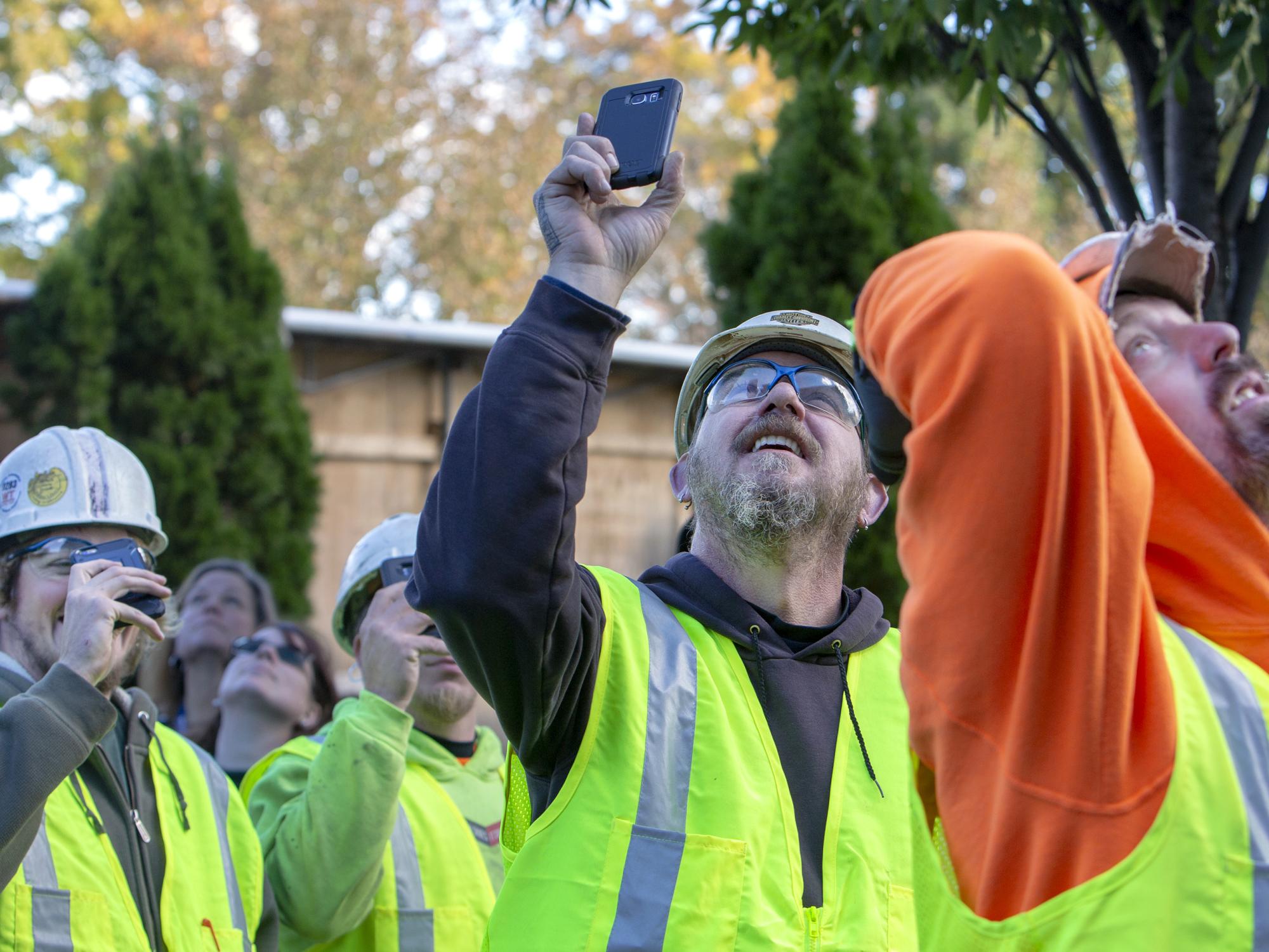 "Topping Off" ceremony at Penn State Children's Hospital