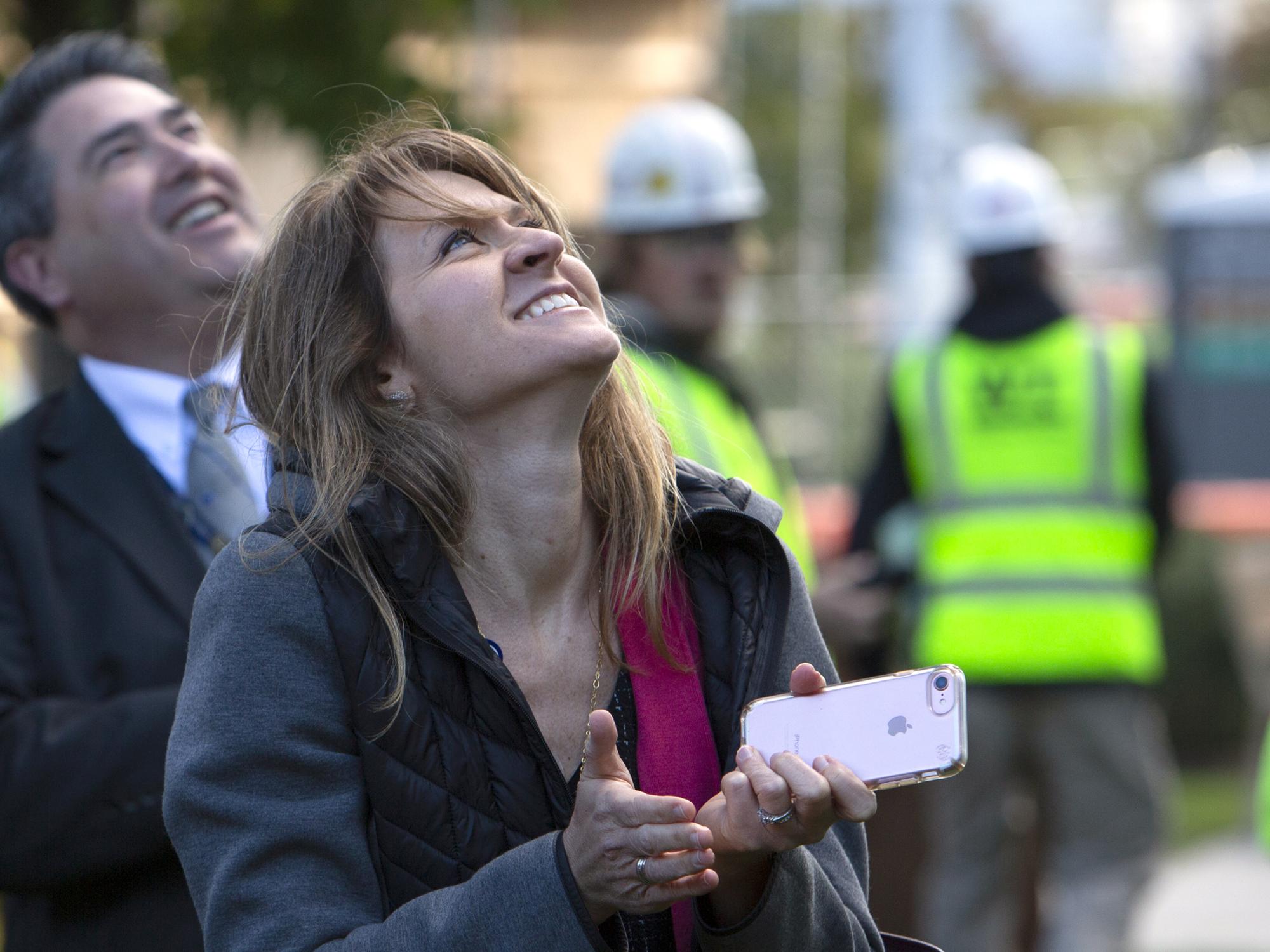 "Topping Off" ceremony at Penn State Children's Hospital